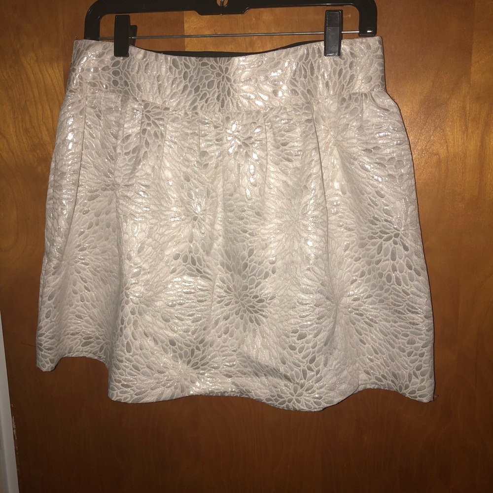 White Skater Skirt